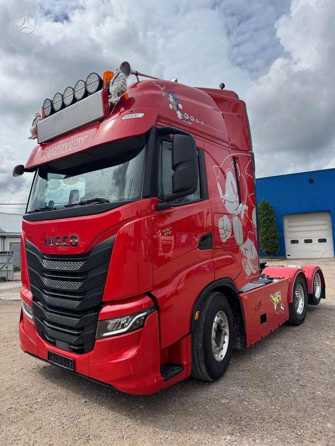 Iveco S WAY 570 / 6x2 double boogie / SUP, double sleeper