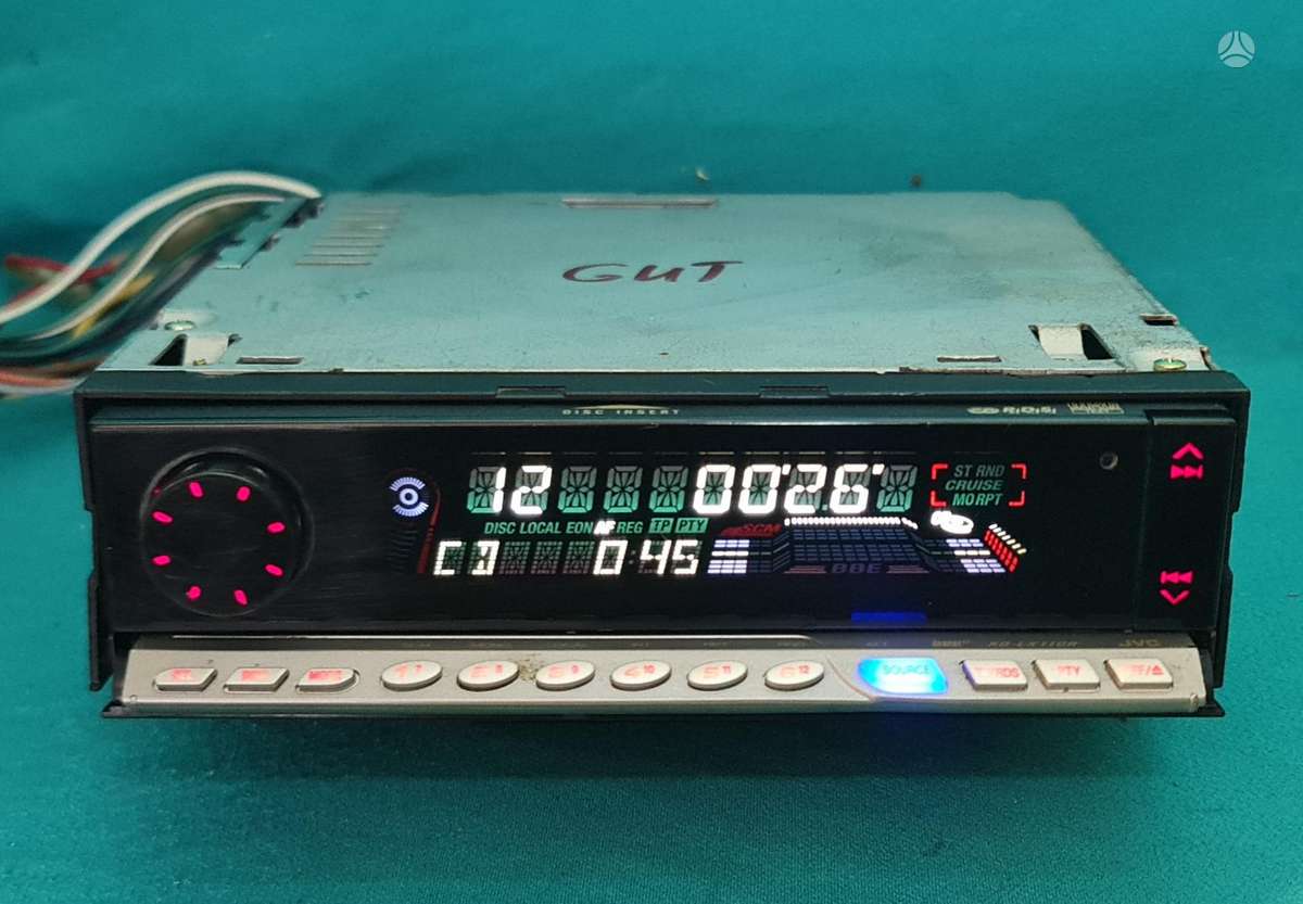 JVC Chameleon kd-lx110r, сd-проигрыватели