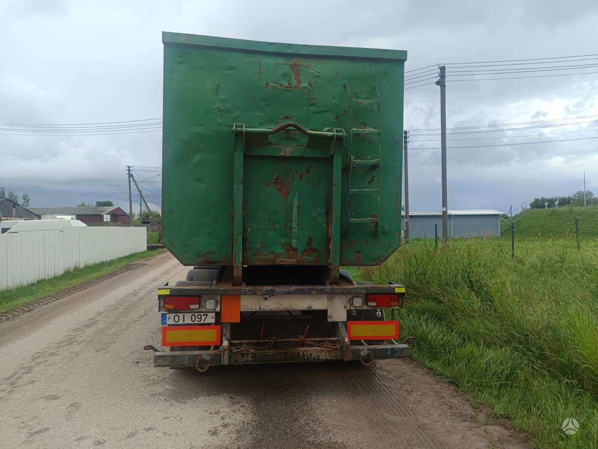 DAF AS75PC, dumpers with crane