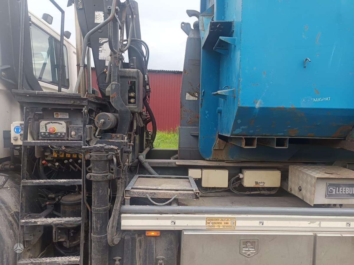 DAF AS75PC, dumpers with crane