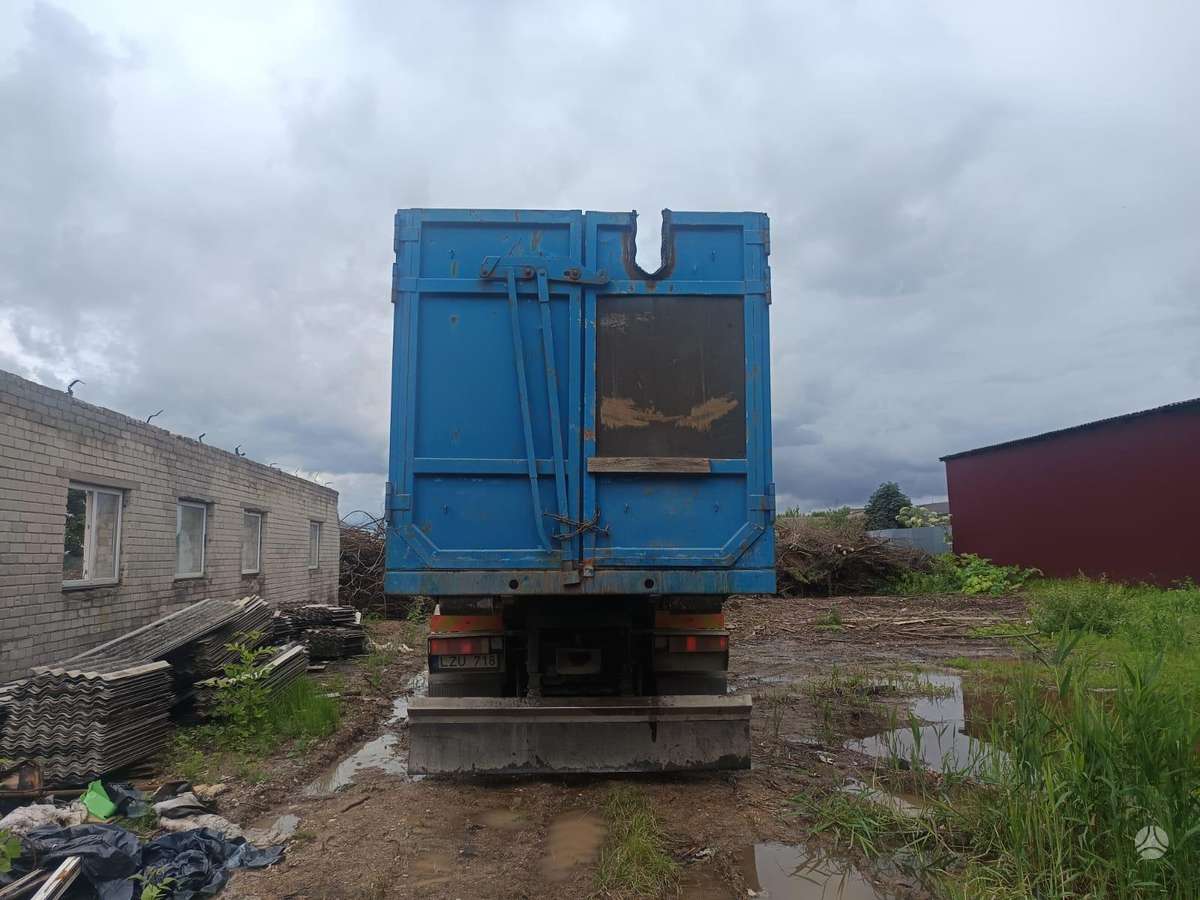 DAF AS75PC, dumpers with crane