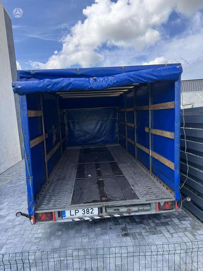 TEMARED, lengvųjų automobilių priekabos