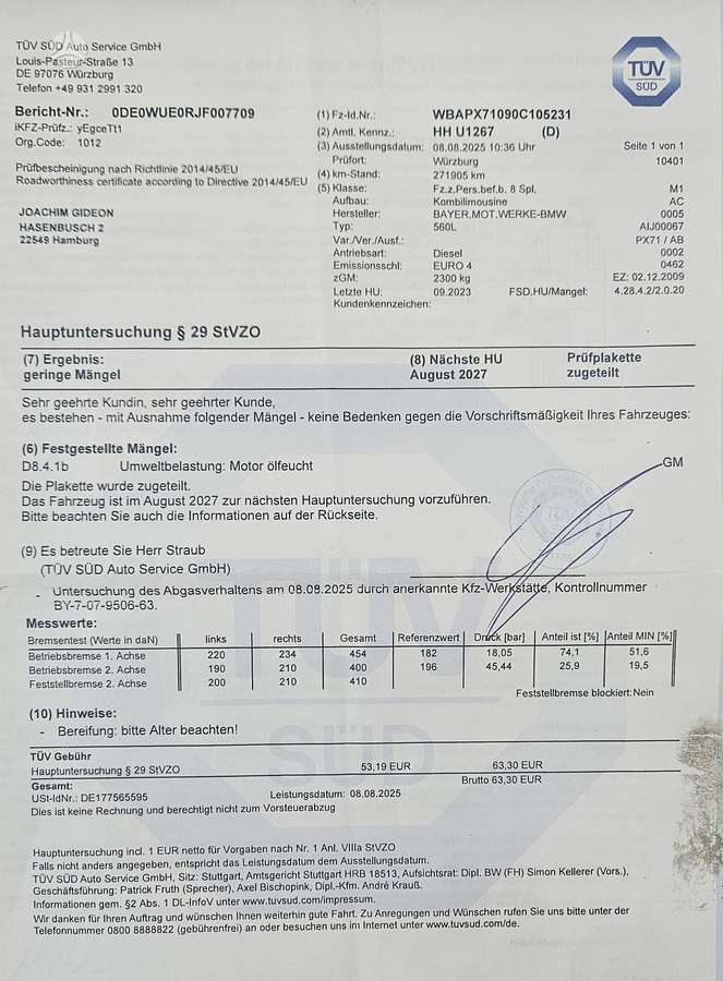 BMW 530, 3.0 l., Универсал