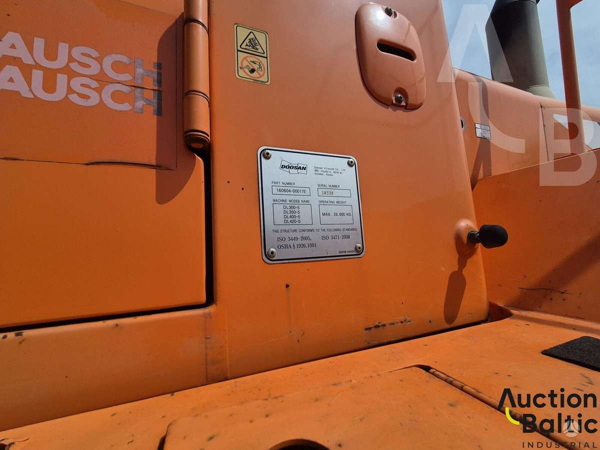 Doosan DL 420-5, frontal loader