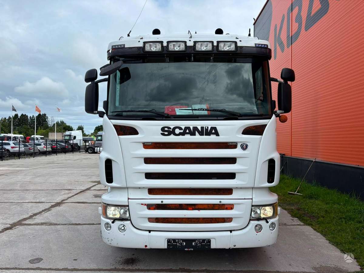 Scania R 420 8x2*6, с краном