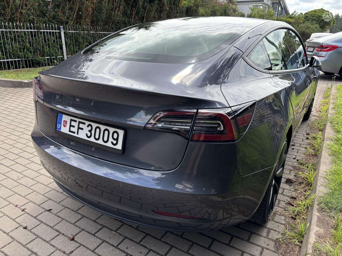 Tesla Model 3, 60 kWh, sedanas