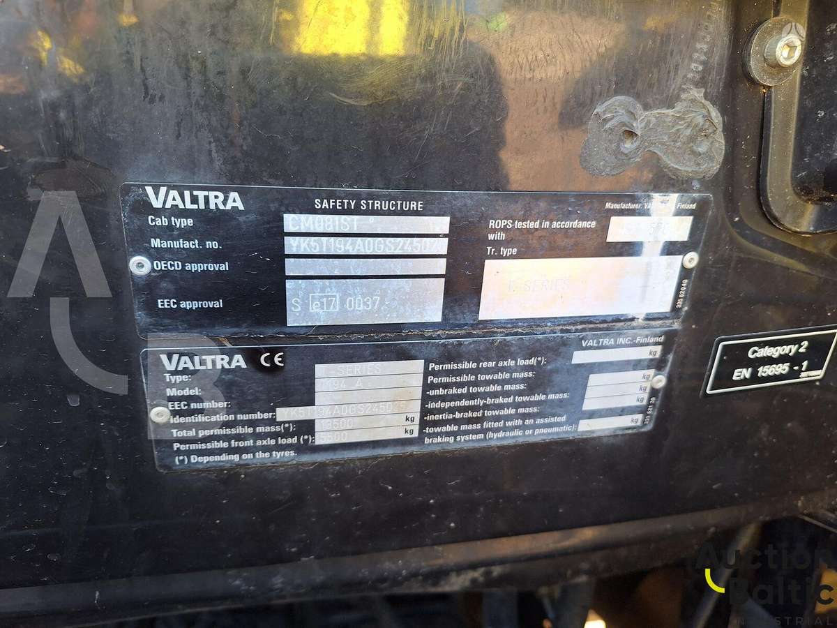 Valtra T 194 A, tractors