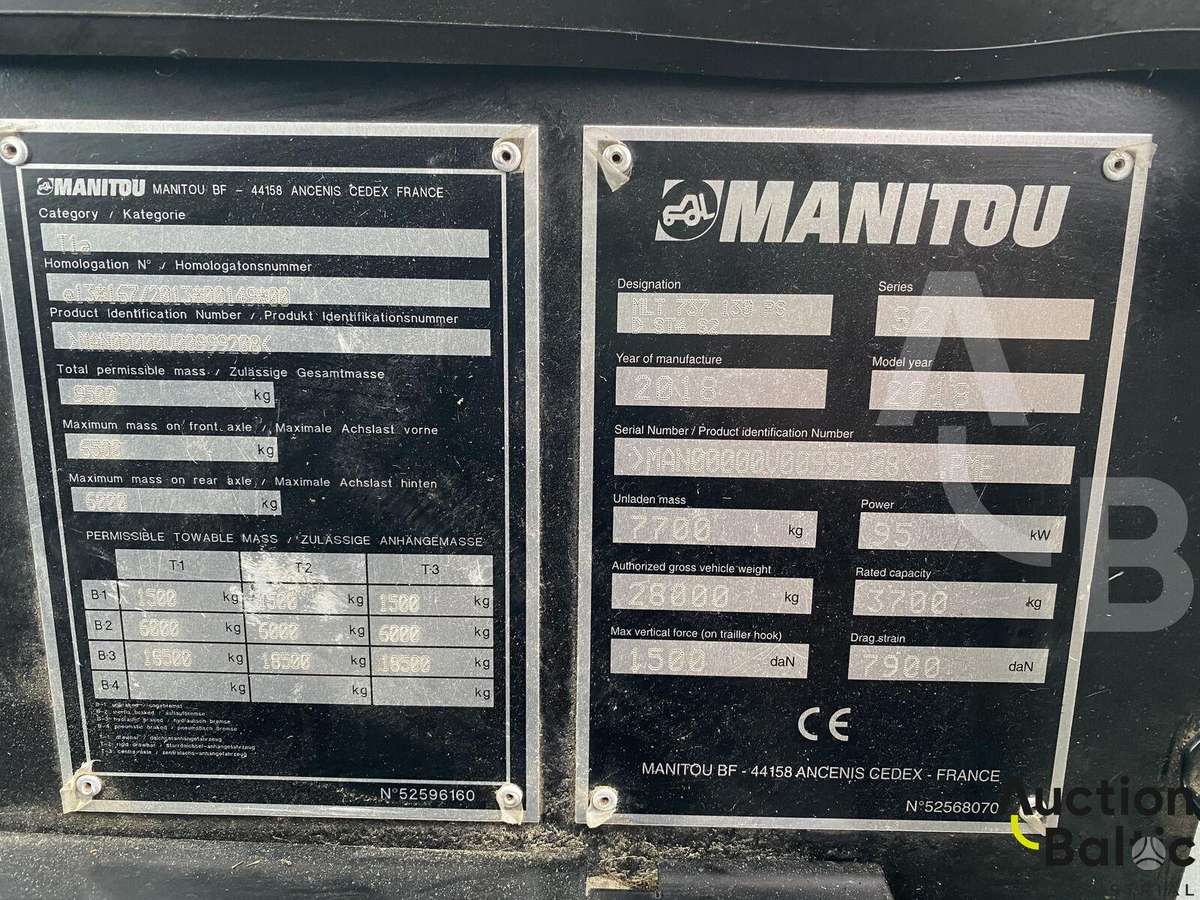 Manitou MLT 737 130 PS D ST4 S2, forklifts