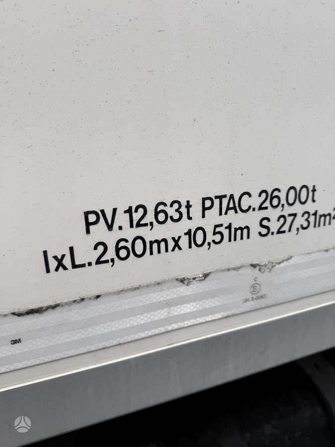 MAN TGX 26.440, refrižerātori