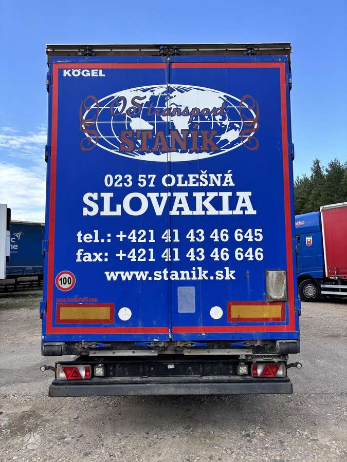 Kögel MEGA, пологовые / тентовые