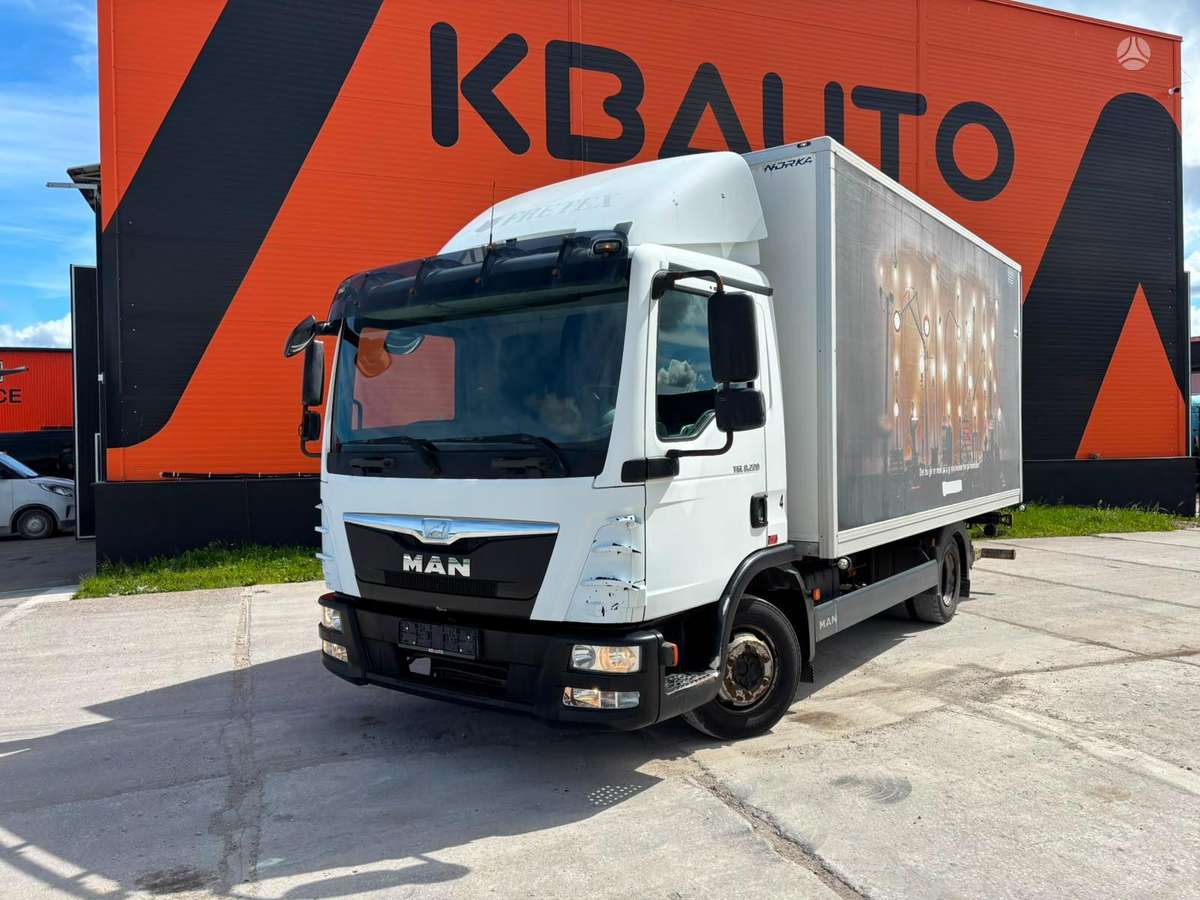 MAN TGL 8.220 4x2, box trucks / box vans