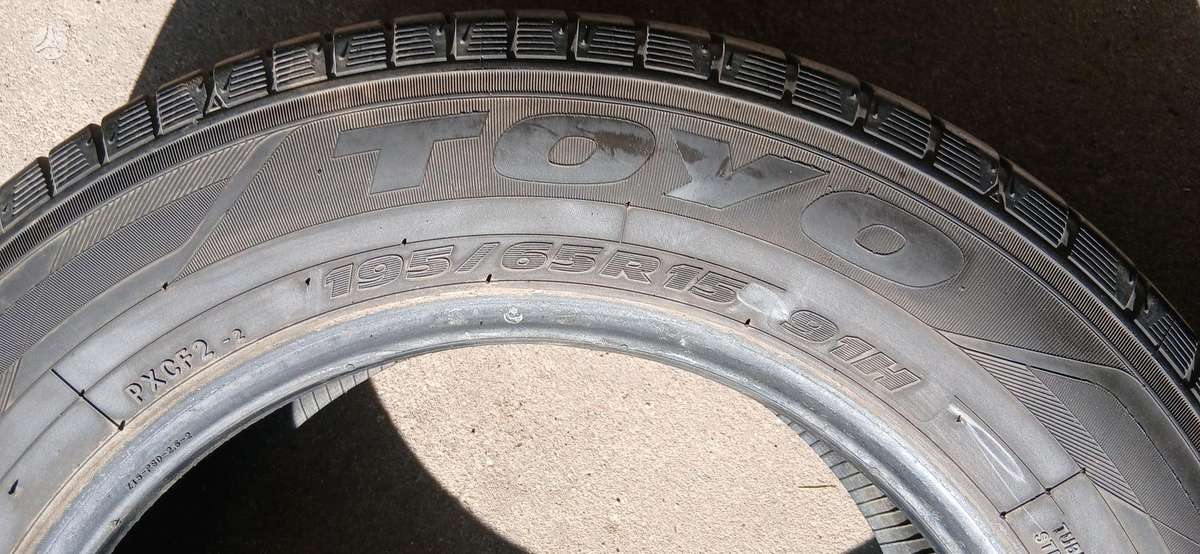 Toyo, summer 195/65 R15