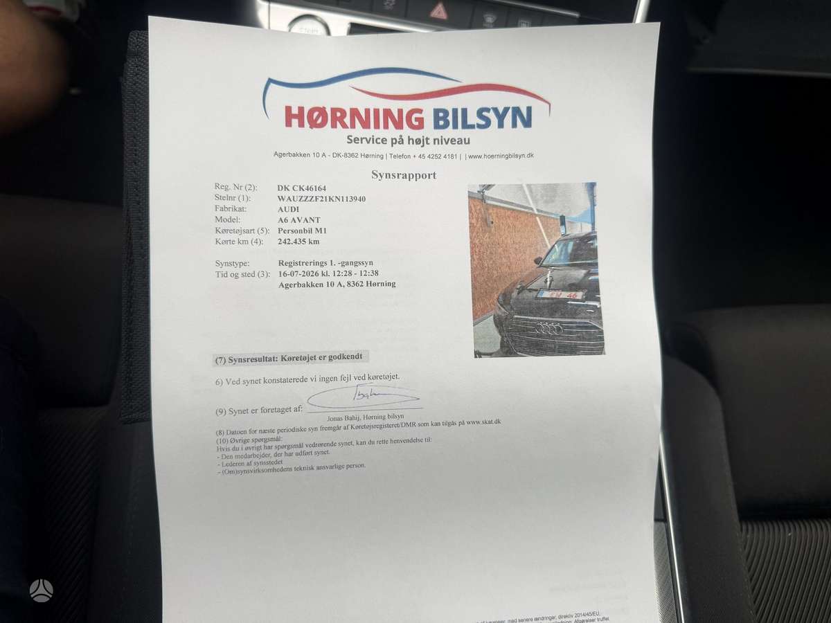 Audi A6, 2.0 l., universalas