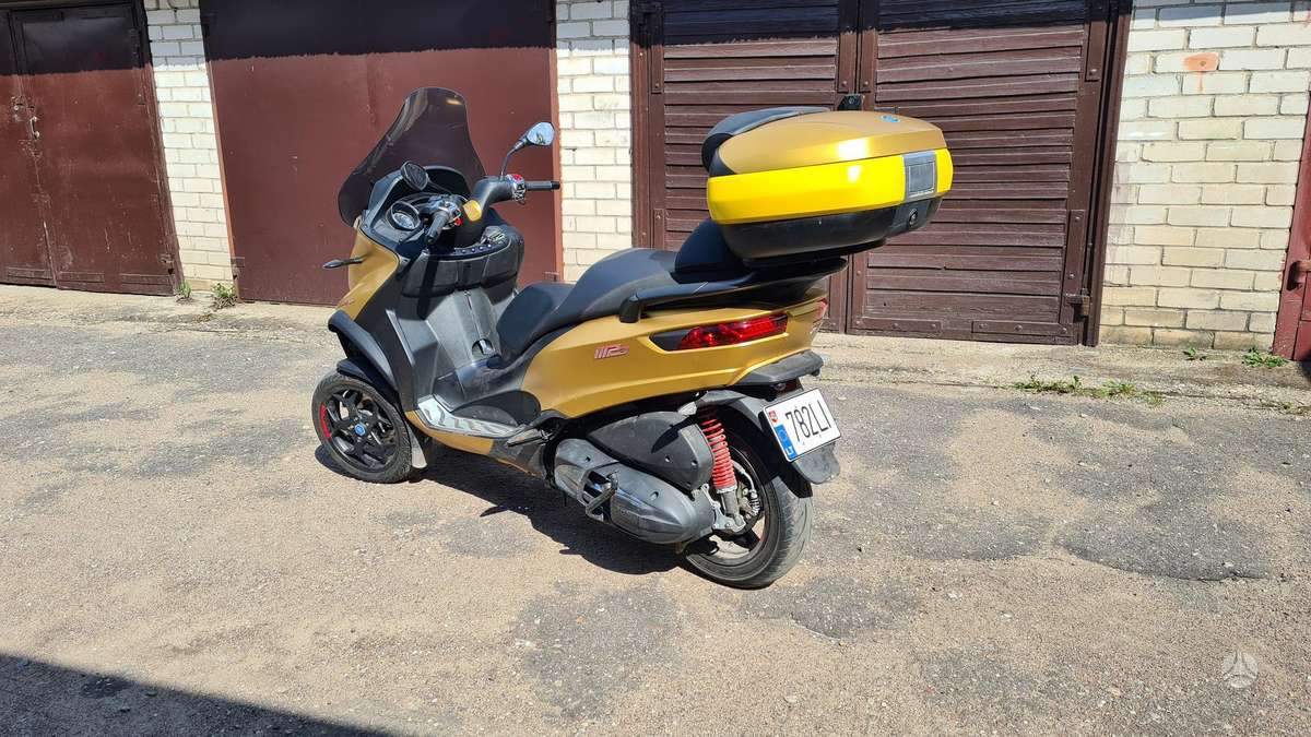 Piaggio MP3 493cc, трициклы