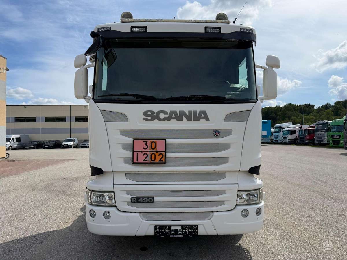 Scania R490, važiuoklės