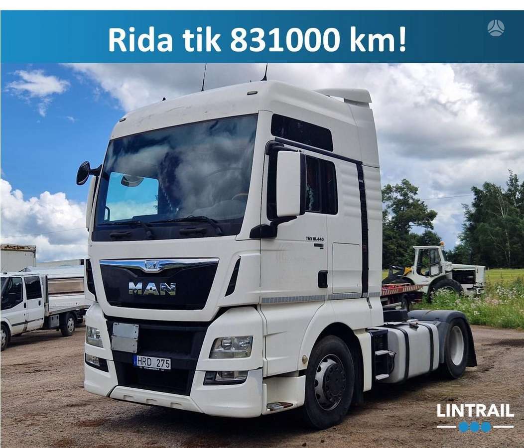 MAN Rida tik 831000 km!, double sleeper