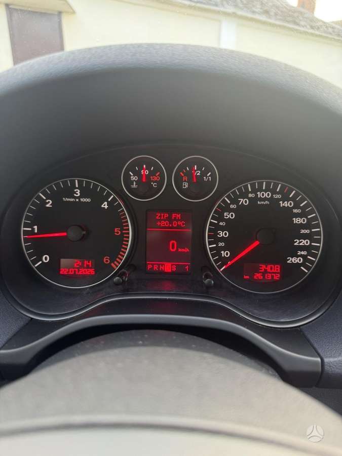 Audi A3, 2.0 l., hečbekas