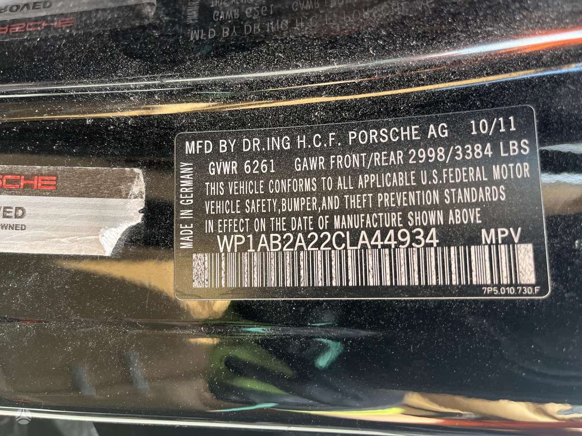 Porsche Cayenne, 4.8 l., Внедорожник / Кроссовер