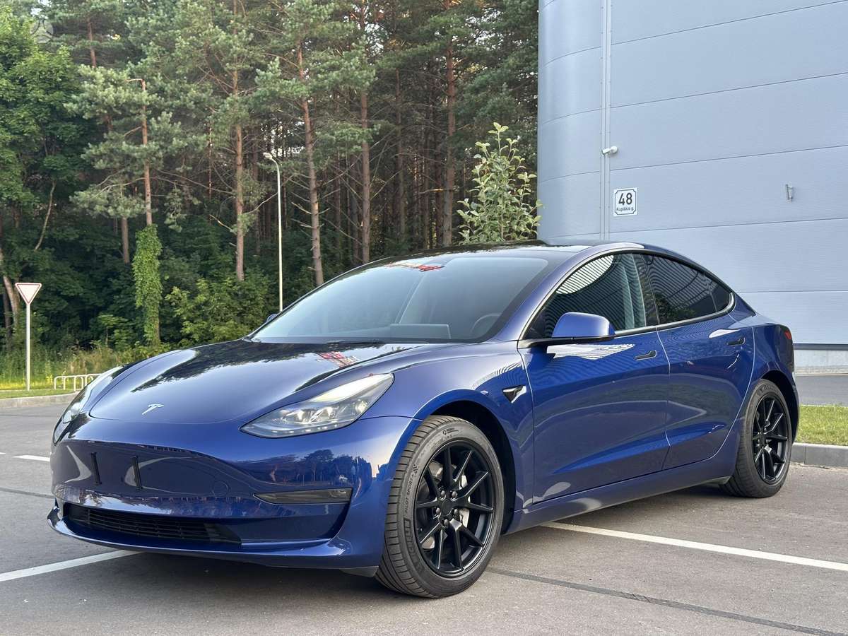 Tesla Model 3, 82 kWh, sedanas