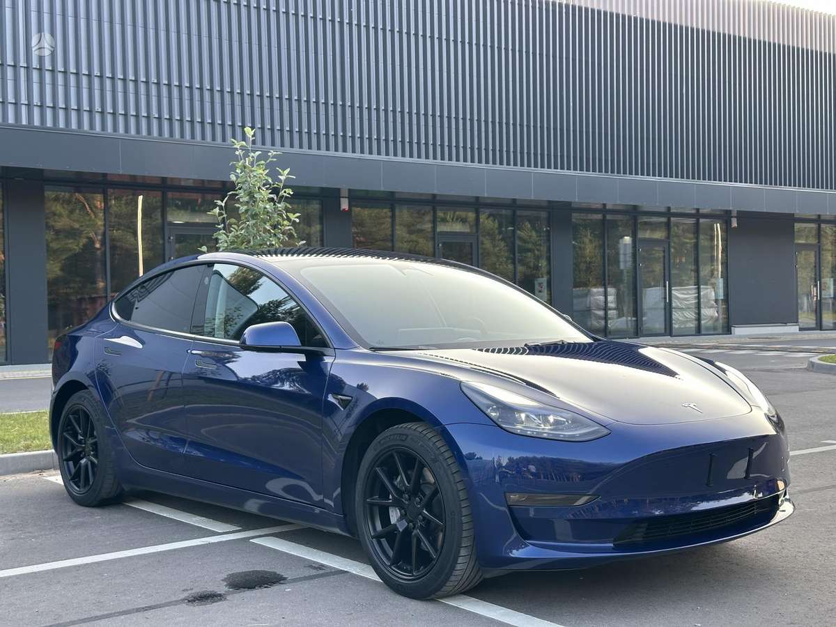 Tesla Model 3, 82 kWh, sedanas