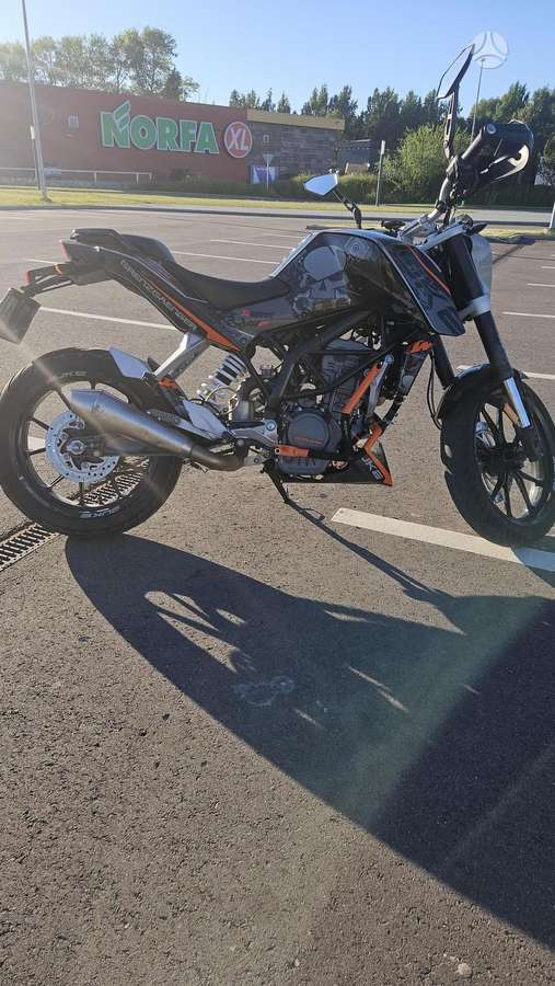 KTM Duke 125cc, street / классические
