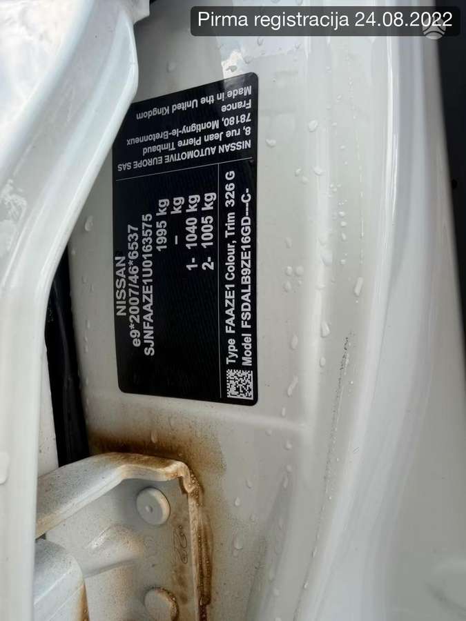 Nissan Leaf, 40 кВт·ч, Хэтчбек