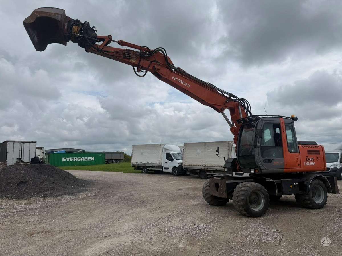 Hitachi ZX130W Rototilt, экскаваторы