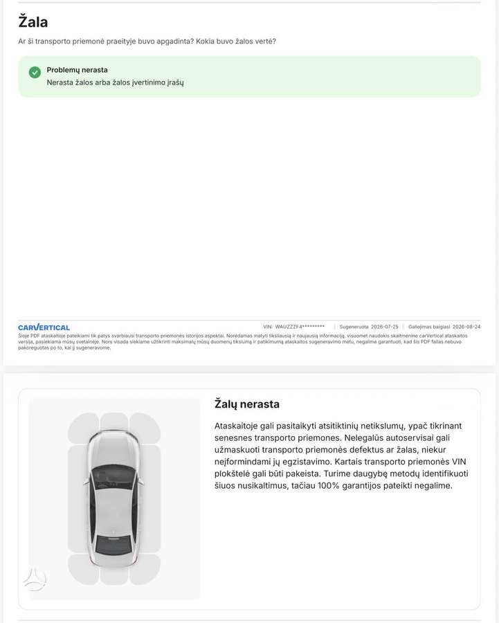 Audi A4, 2.0 l., universalas