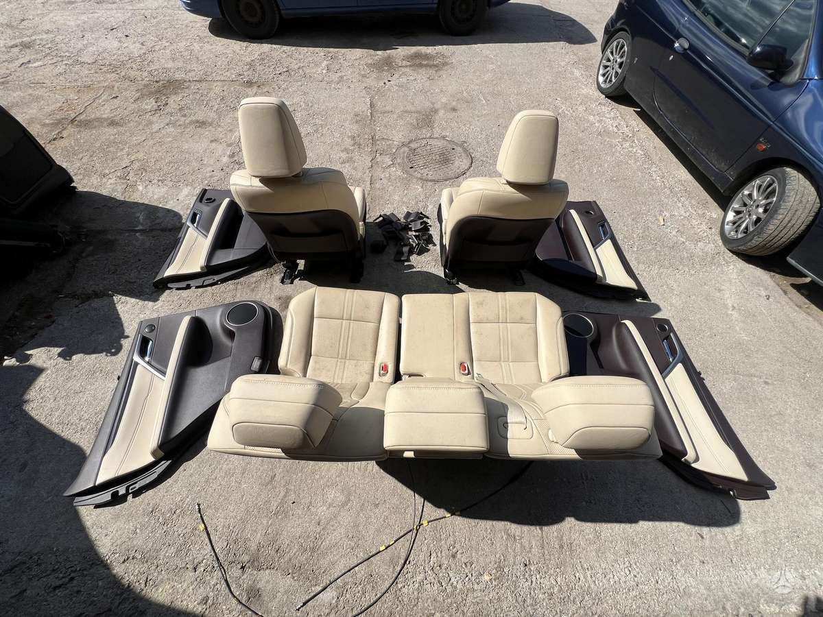 Lexus RX 450h door upholstery, seats
