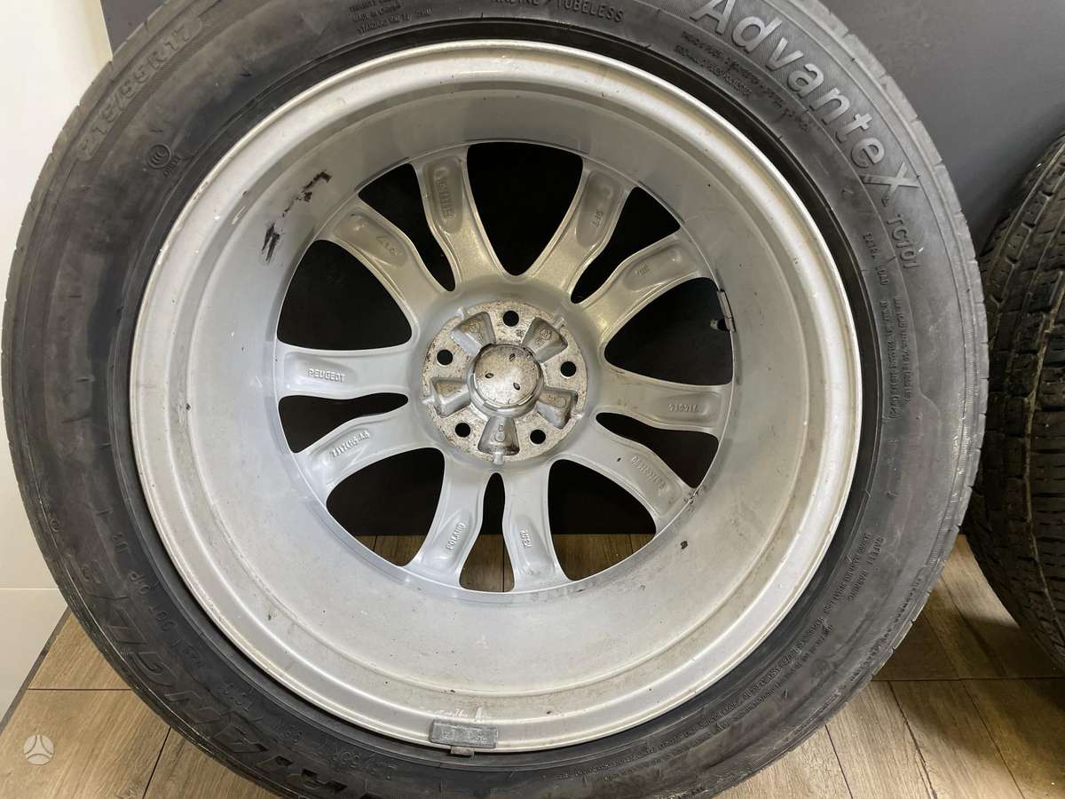 Peugeot, light alloy, R17