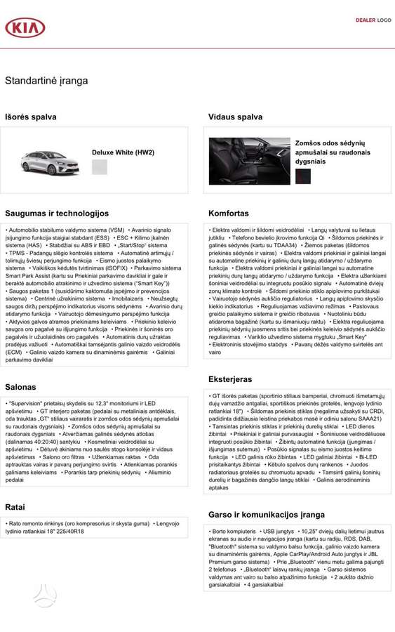 Kia ProCeed, 1.6 l., Универсал