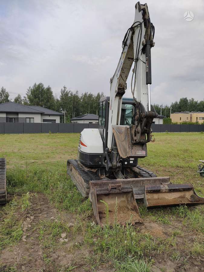 Bobcat E45, mini ekskavatoriai