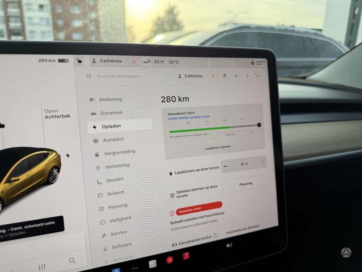 Tesla Model 3, sedanas