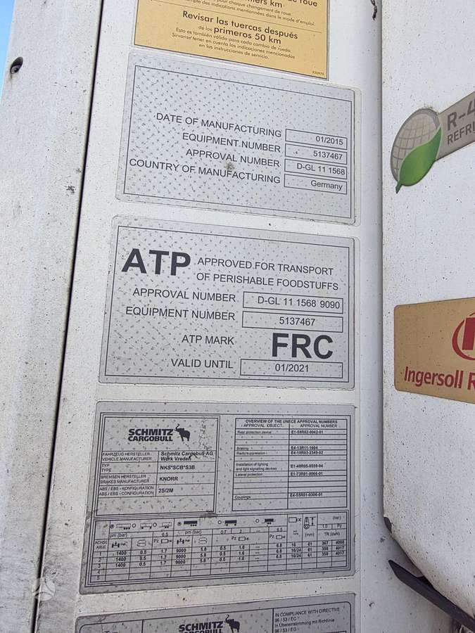 Schmitz, refrigerated