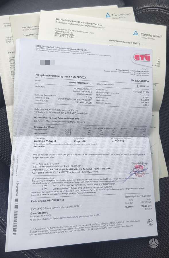 BMW X3, 2.0 l., Внедорожник / Кроссовер
