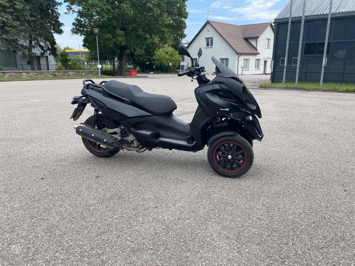Gilera Fuoco 500 500cc, трициклы