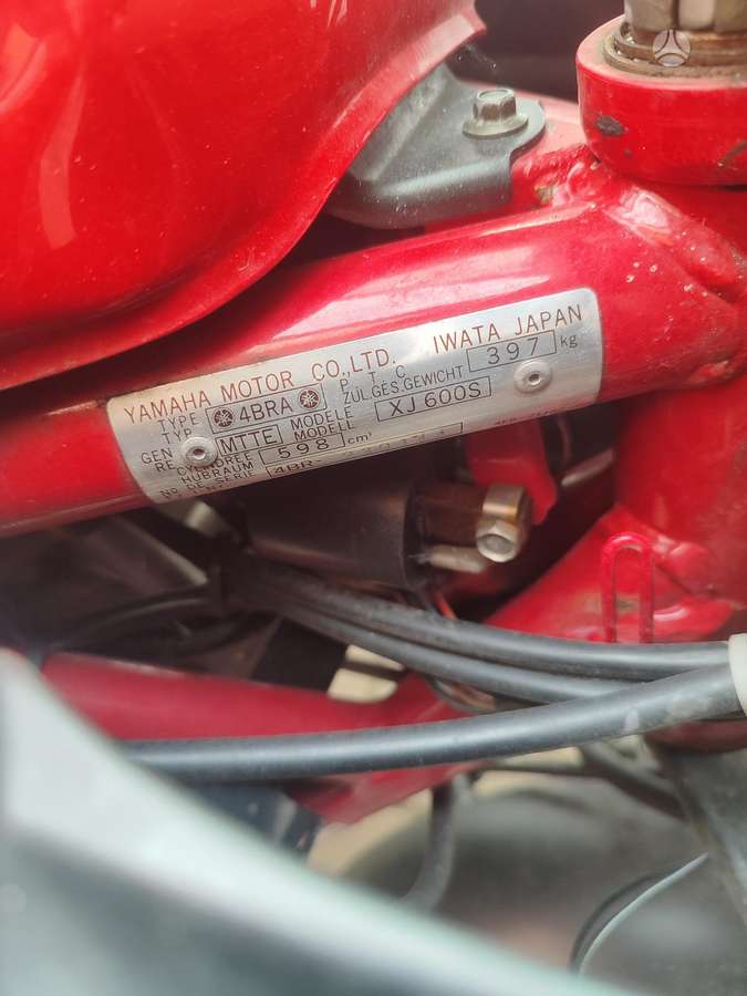 Yamaha XJ 600S 598cc, street / classic