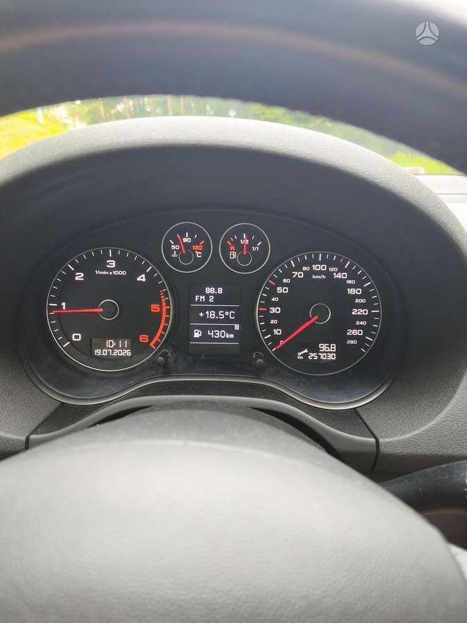 Audi A3, 2.0 l., hečbekas