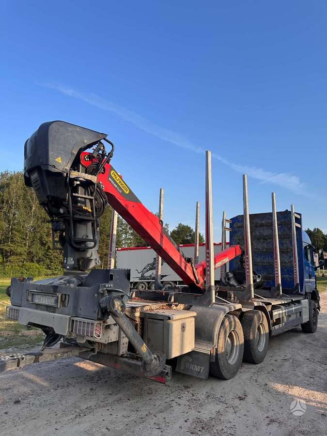 MAN TGS 33.510, лесовозы