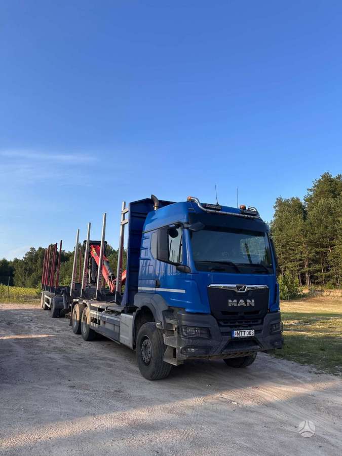 MAN TGS 33.510, timber trucks