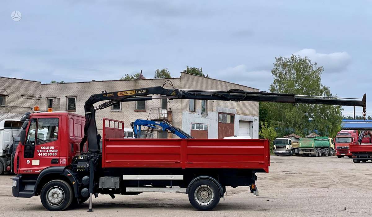 Iveco EUROCARGO, самосвалы с краном