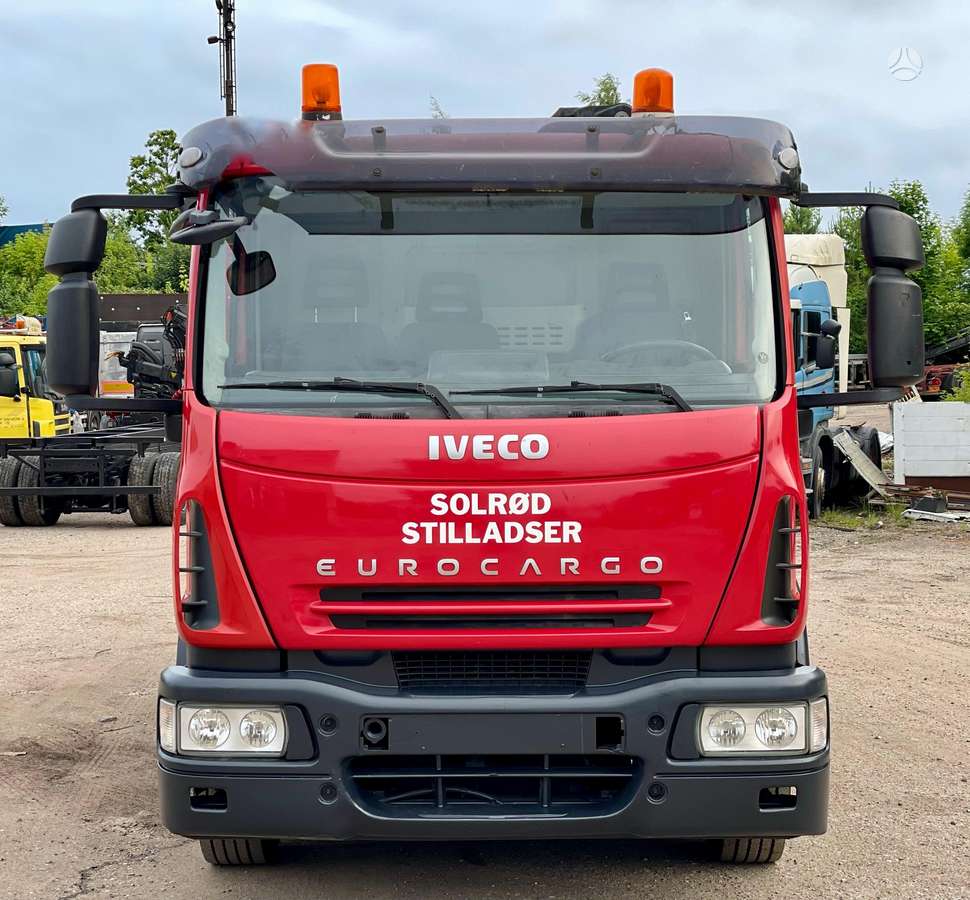 Iveco EUROCARGO, самосвалы с краном