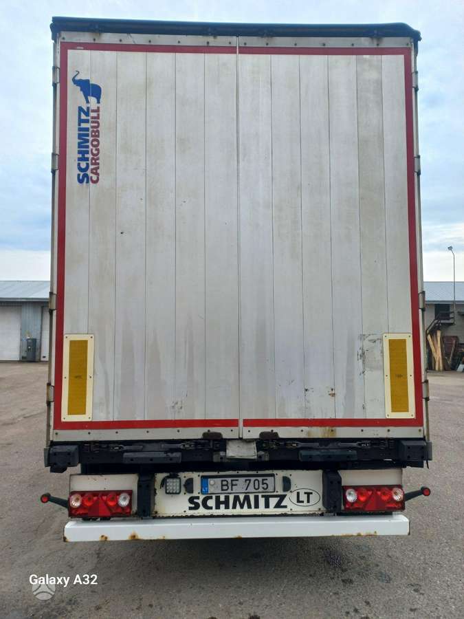 Schmitz SCS 24, curtainsider with dropside