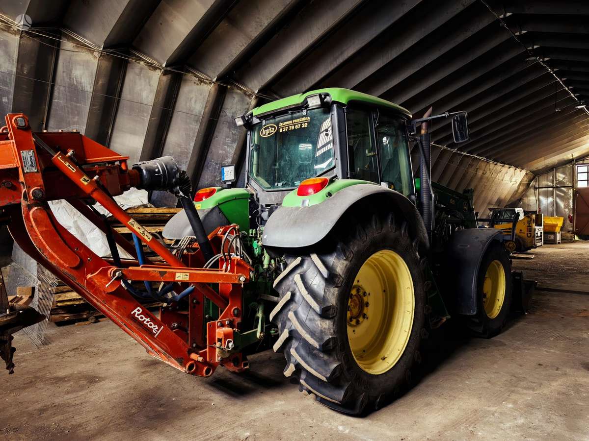 John Deere 6620, gręžimo mašina