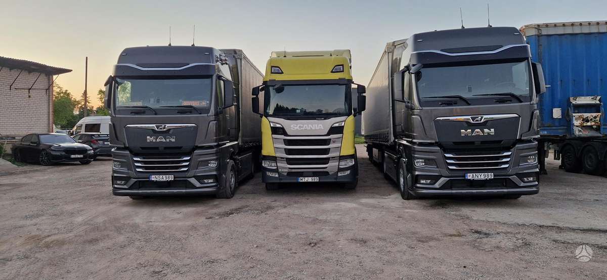 MAN Tgx 3, 2 miegamosios vietos