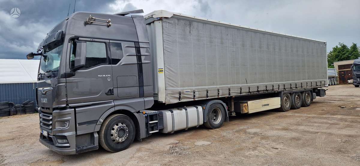 MAN Tgx 3, 2 miegamosios vietos