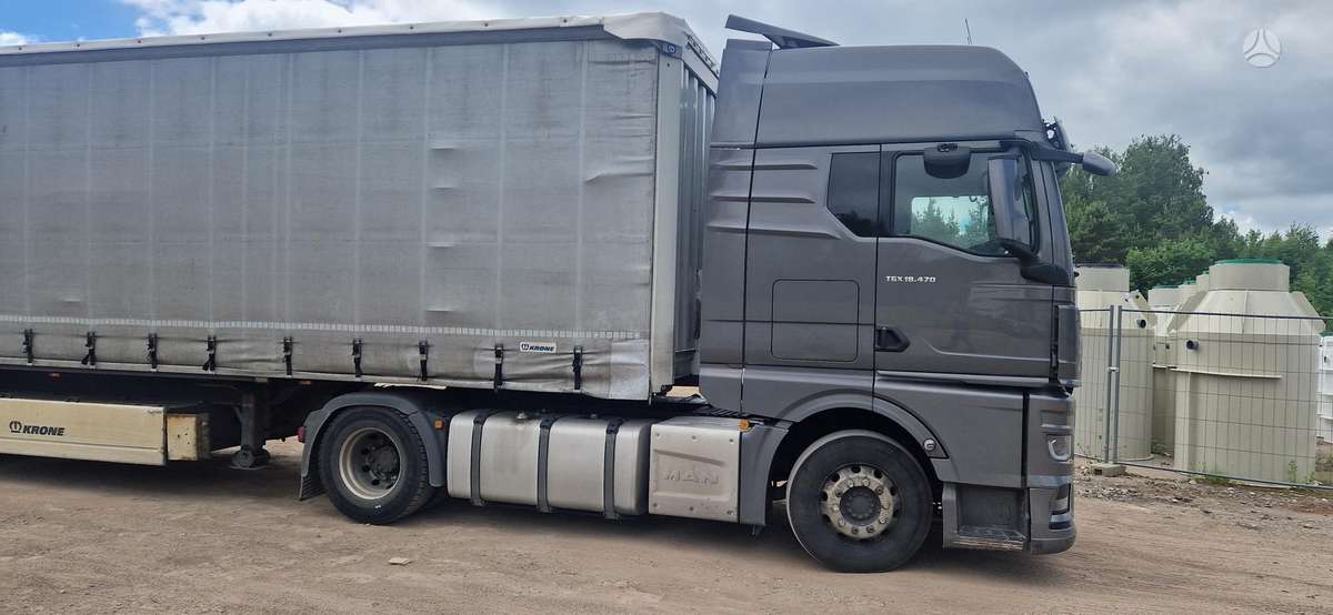 MAN Tgx 3, 2 miegamosios vietos