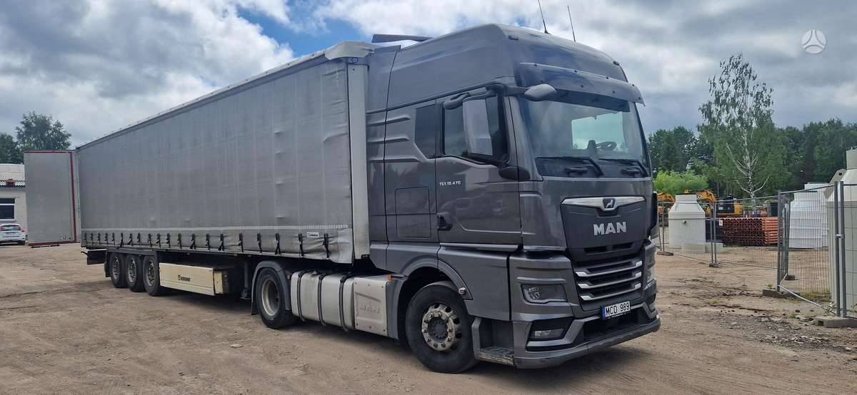 MAN Tgx 3, 2 miegamosios vietos