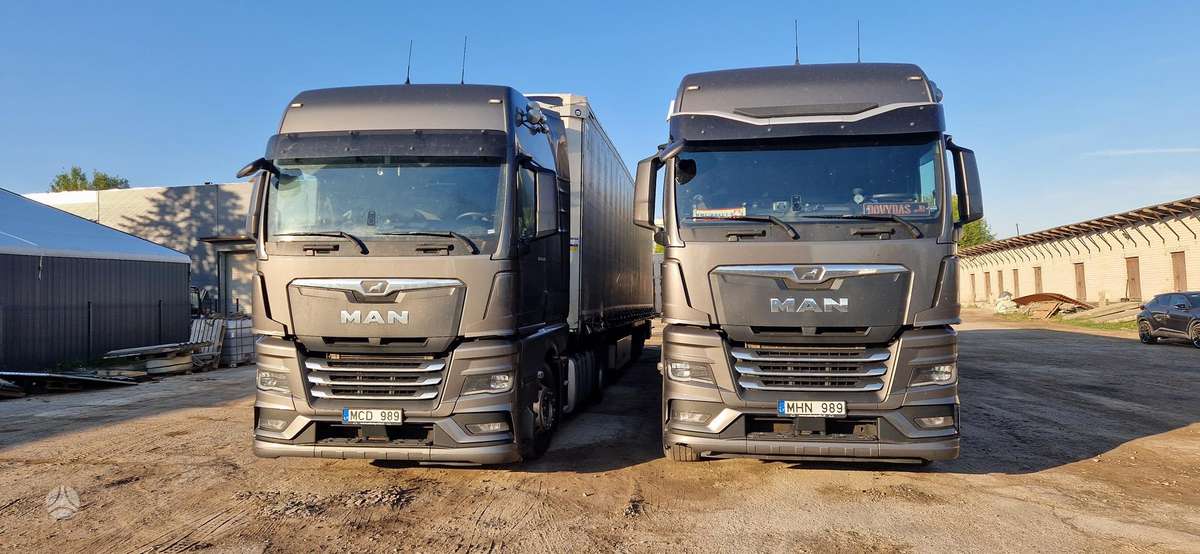 MAN Tgx 3, 2 miegamosios vietos