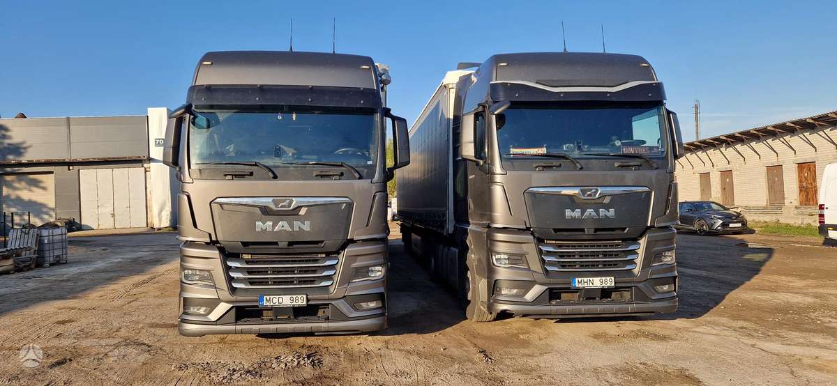 MAN Tgx 3, 2 miegamosios vietos